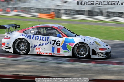 2008-04-26 Monza 0257 Le Mans Series - Larac-Lietz - Porsche 997 GT3 RSR